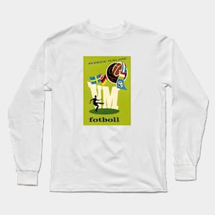 1958 FIFA Football / Soccer World Cup in Sweden Long Sleeve T-Shirt